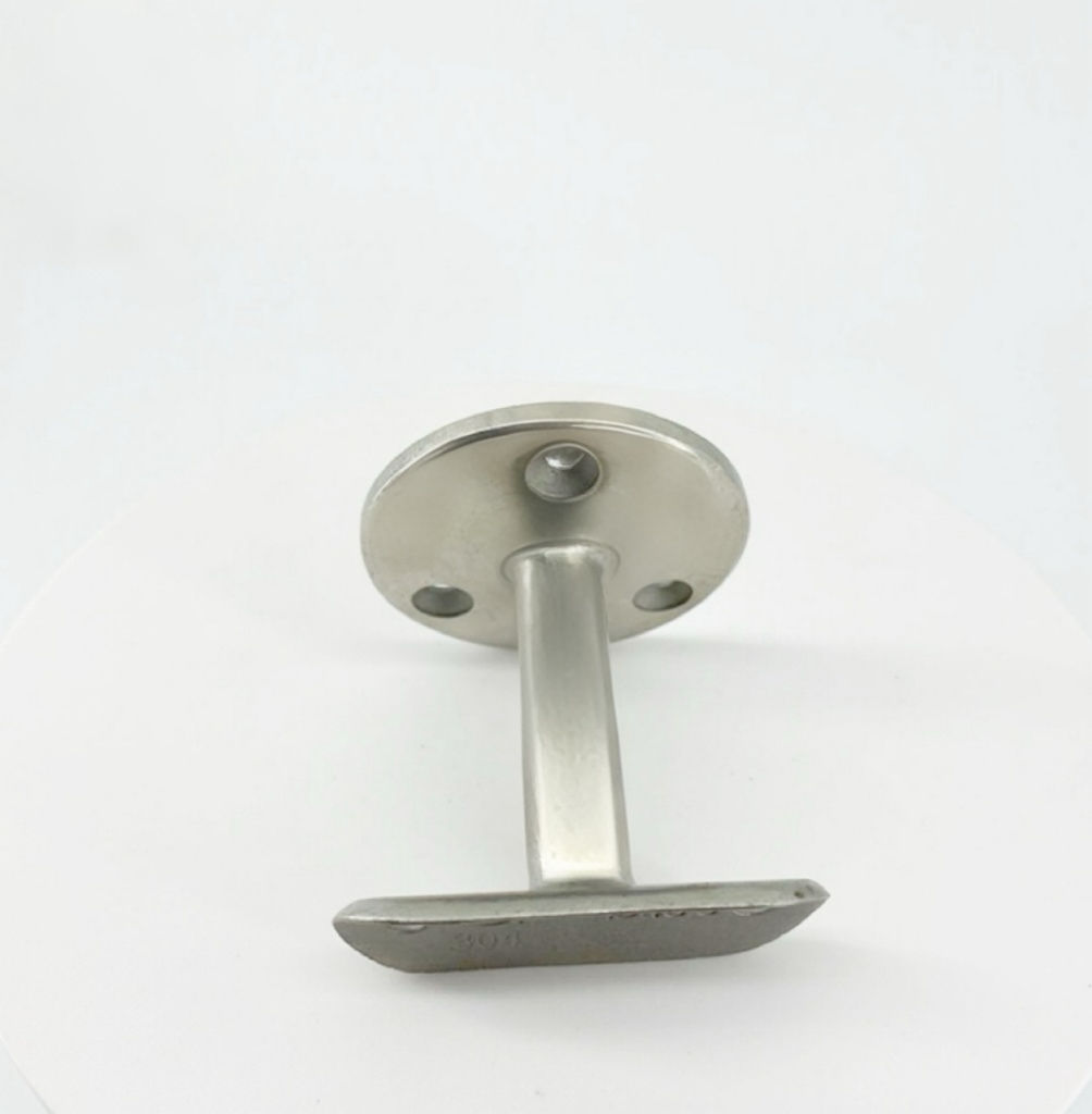Stainless Steel Fixed Balustrades Support Handrail Bracket Connected With Screws for Staircase Balcony Railings