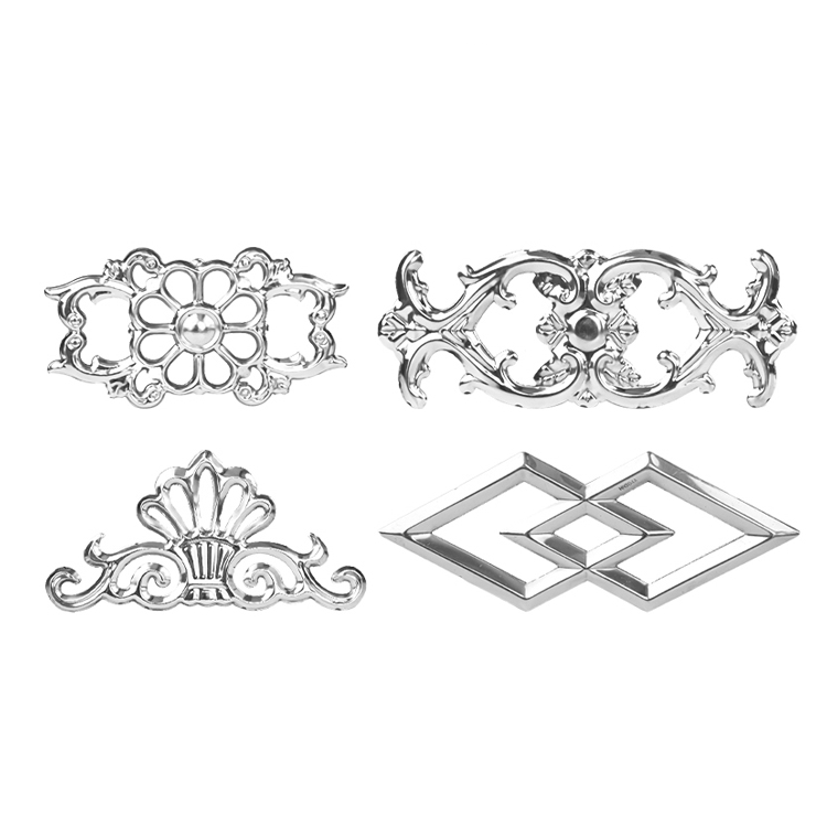 Stainless Steel Balcony Handrail Balustrade Accessories Decorative Flower Shape Door & Window Fitting Made From Glass