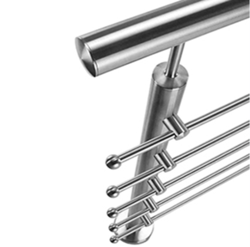 Outdoor Rod Threading Column Handrail Stainless Steel bar Type Railing and Handrail Outdoor Railing and Handrail