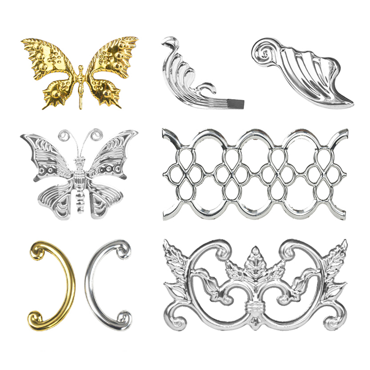 Stainless Steel Balcony Handrail Balustrade Accessories Decorative Flower Shape Door & Window Fitting Made From Glass