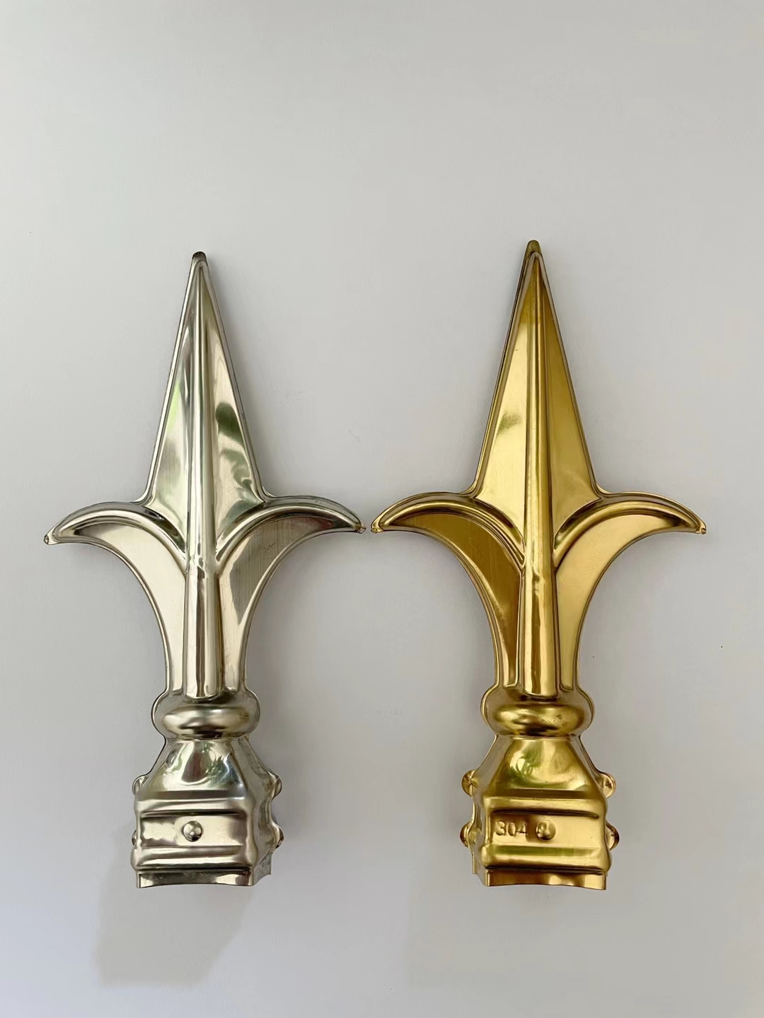 Stainless Steel 304 Modern Staircase Railing Fittings Window Decoration Accessories Mirror/Satin Finish 