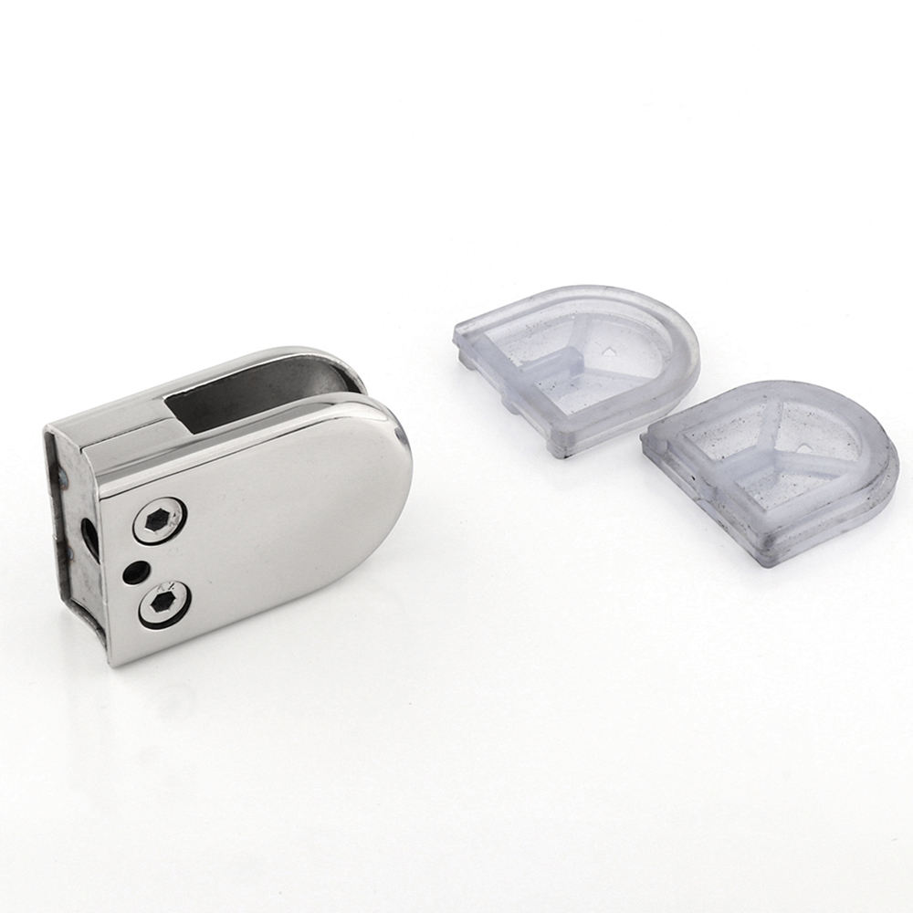 High Quality Balustrade Stair Handrail Glass Fitting 304 316 Clip to Clip Glass Holder Glass Clamp