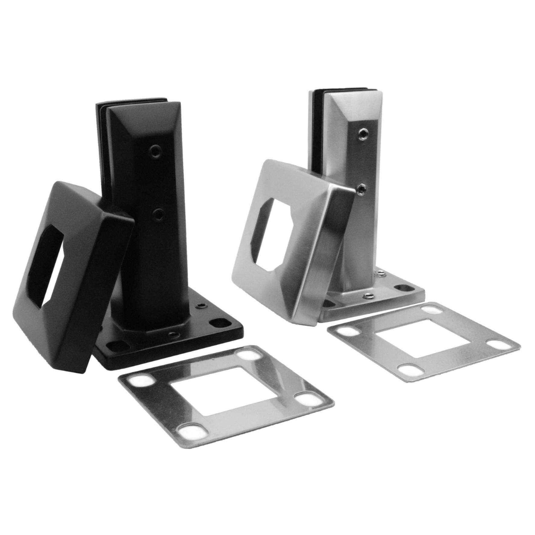 Popular New Design Stainless Steel Duplex 2205 Frameless Glass to Wall Side Mount Spigot