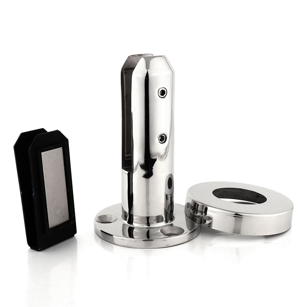 Hight Quality Frameless Glass Balustrade Balcony Spigot Glass Railing Modern Swimming Pool Fence Railing Spigot