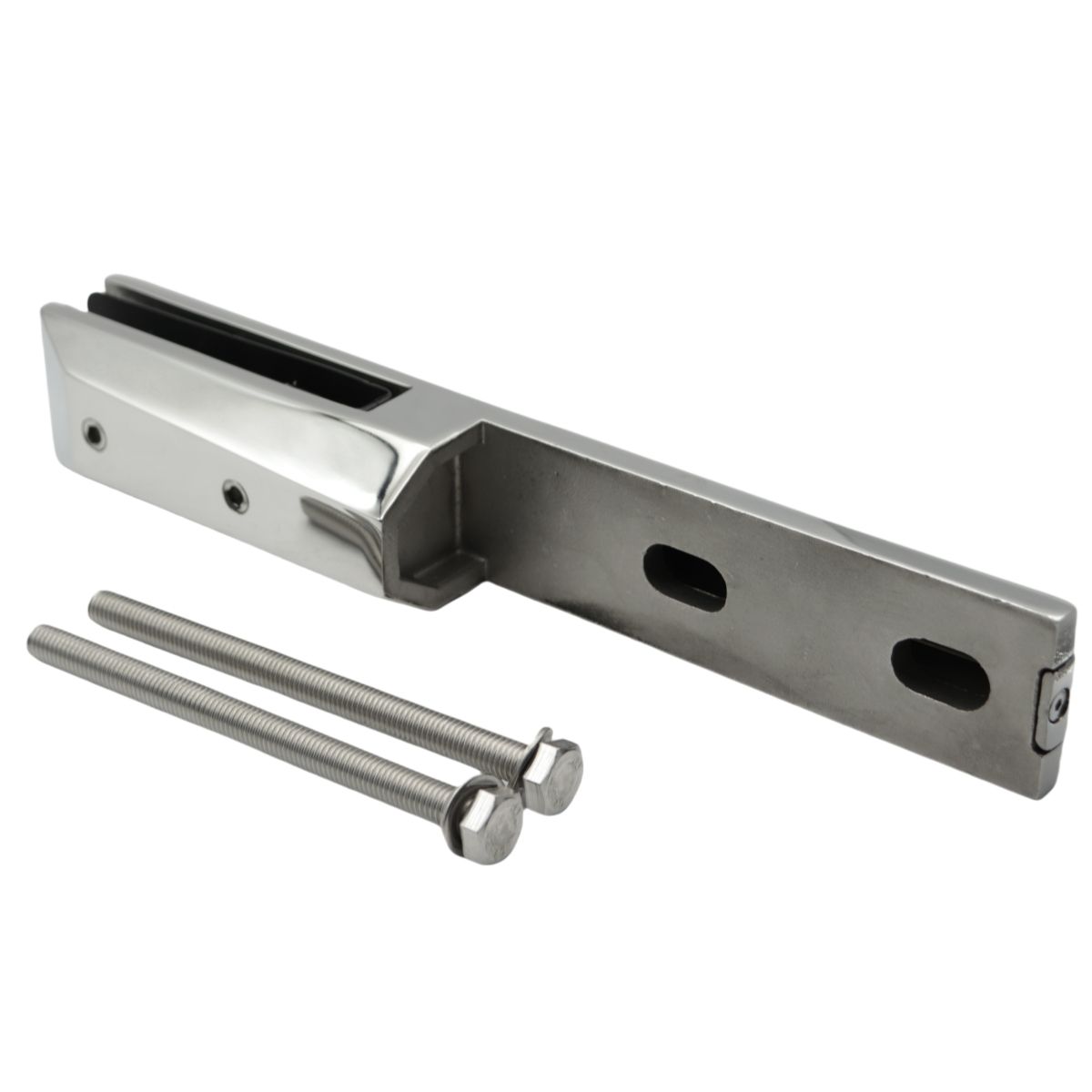 Modern Design Frameless Side Face Mounted Glass Spigot 2205 Stainless Steel Balcony Spigots for 12 mm Glass for Hotels