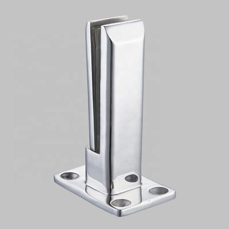 Hot Sale 16mm Stainless Steel Fence Pool Design Glass Spigot Clamp European Style for Hospital & Hotel Use