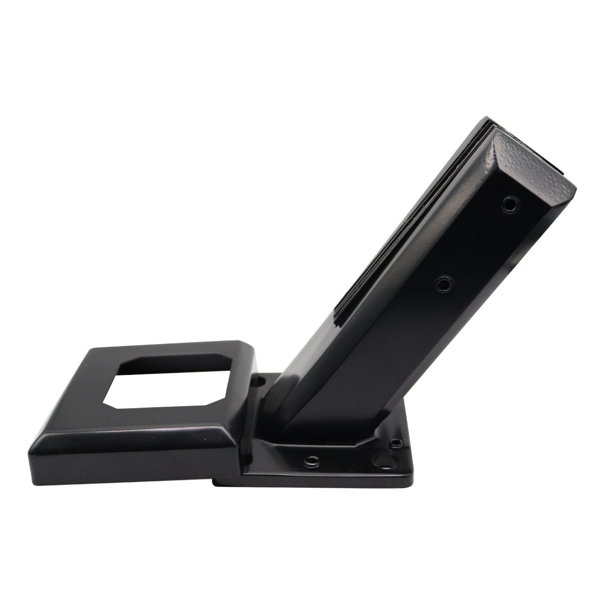 2205 Duplex Stainless Steel Angle Glass Spigot 10-12mm Modern Outdoor Railing Rust Resistant Easy  Lifetime Warranty