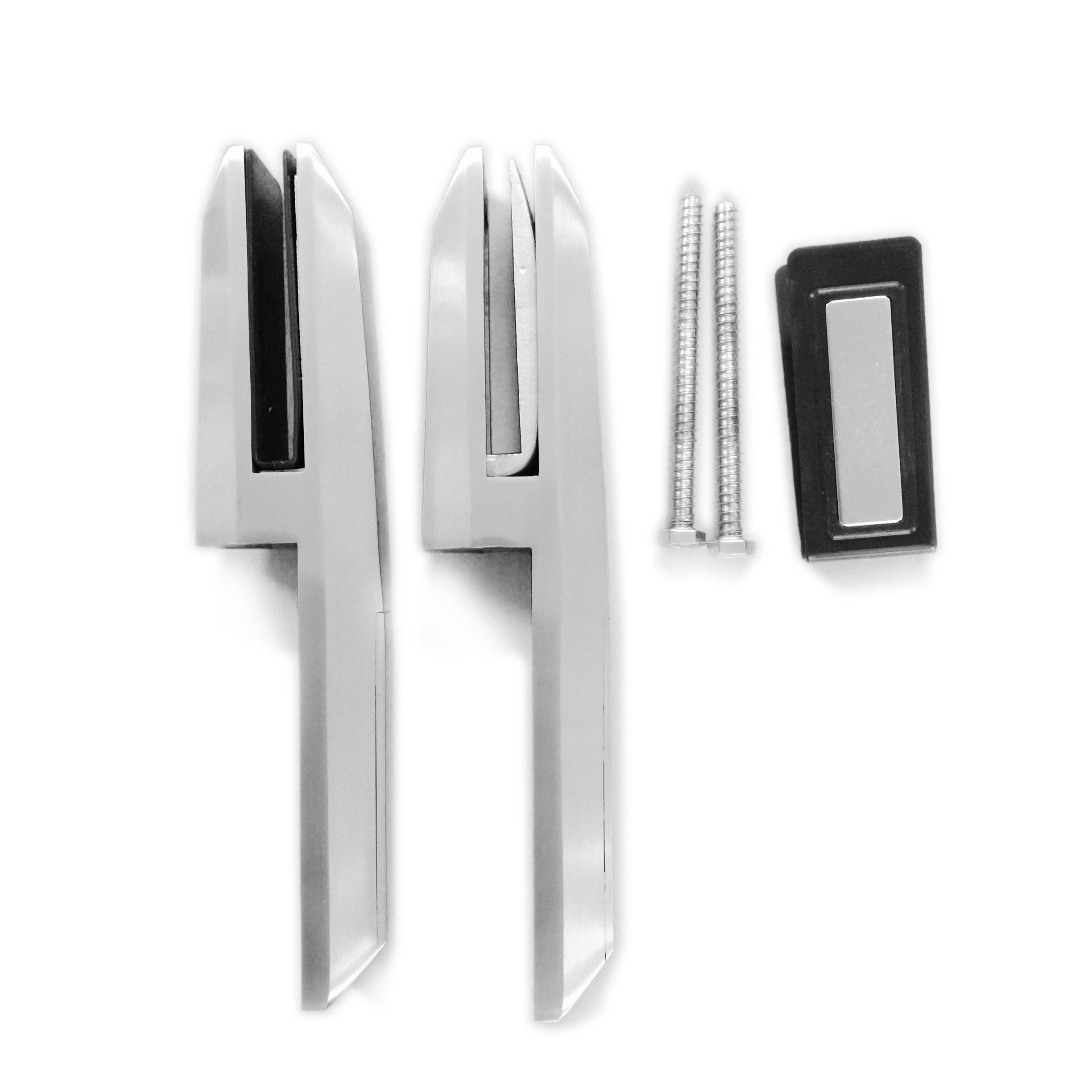 Modern Design Frameless Side Face Mounted Glass Spigot 2205 Stainless Steel Balcony Spigots for 12 mm Glass for Hotels