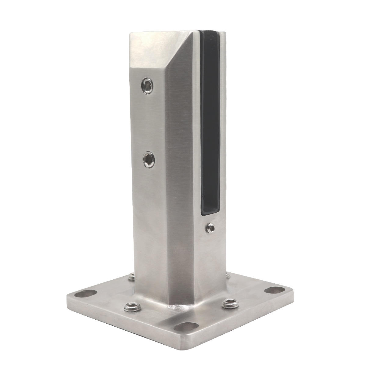 Popular New Design Stainless Steel Duplex 2205 Frameless Glass to Wall Side Mount Spigot