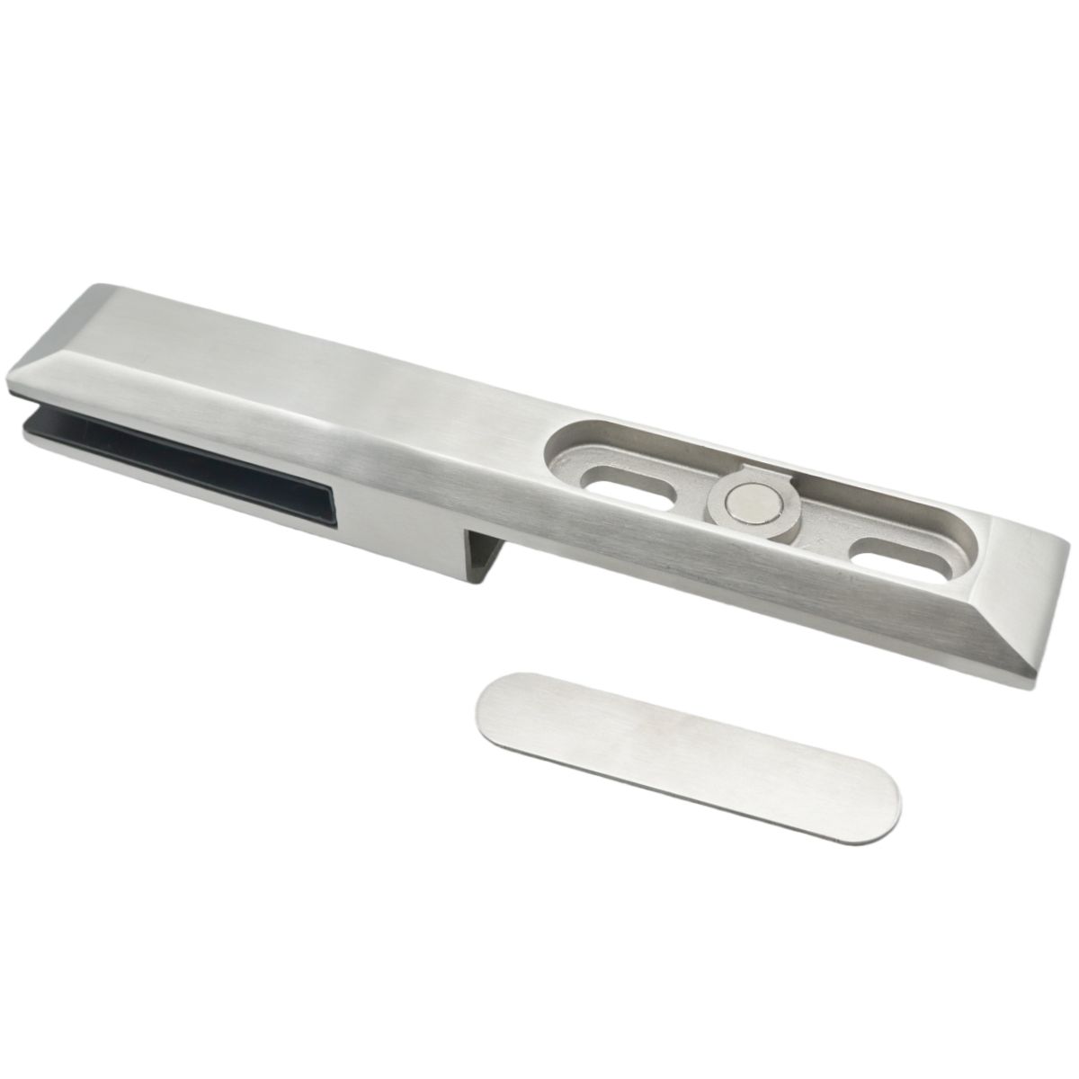 Modern Design Frameless Side Face Mounted Glass Spigot 2205 Stainless Steel Balcony Spigots for 12 mm Glass for Hotels