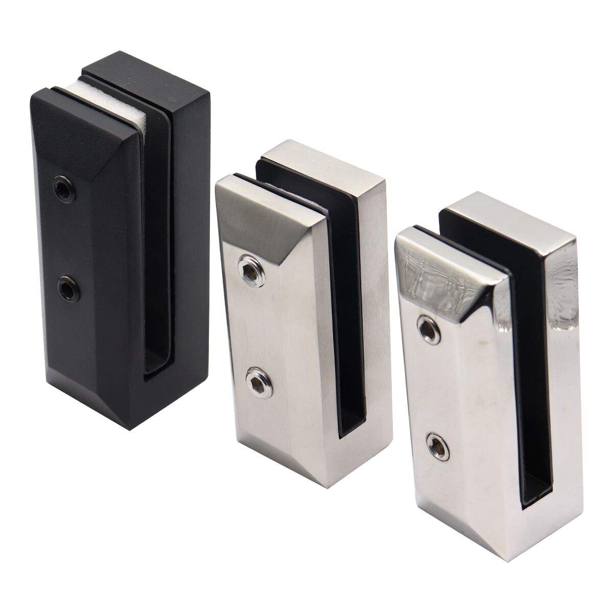 Frameless Stainless Steel Glass Railing Spigot for Balcony Side Mount or Smart Wall Face Mount for Staircase Stair Application