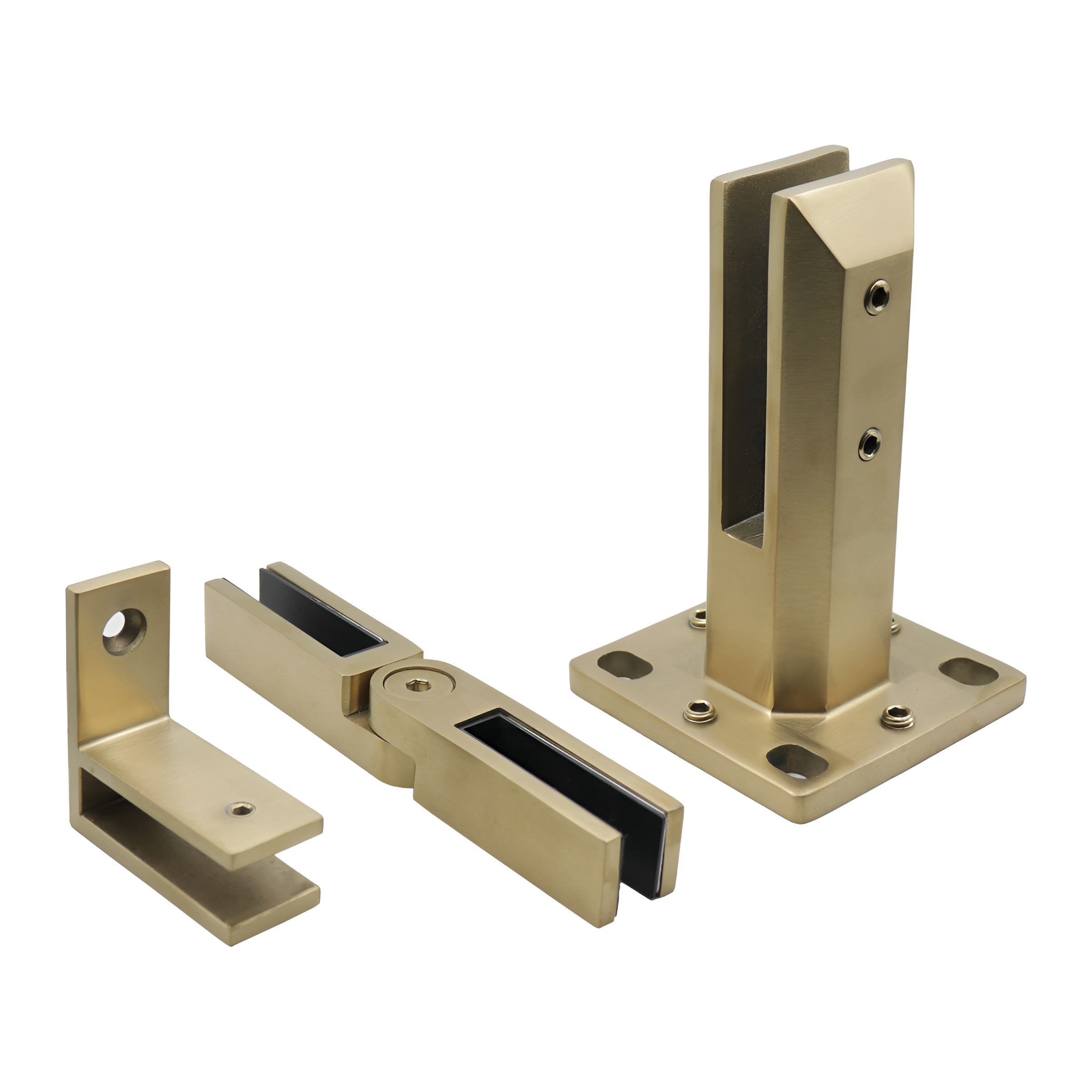 Popular New Design Stainless Steel Duplex 2205 Frameless Glass to Wall Side Mount Spigot