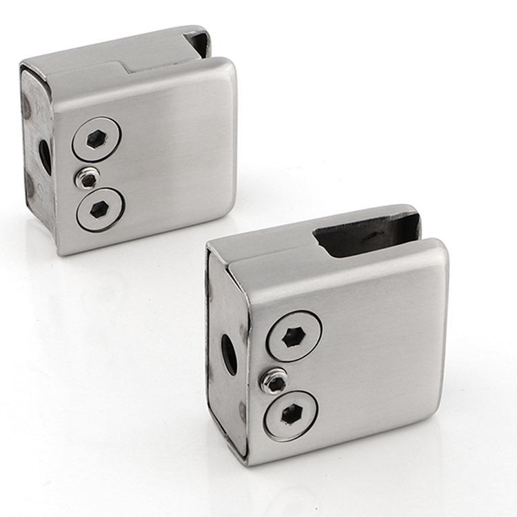 Metal Stainless Steel Glass Stair Railing Clamp of Balustrade Handrail Fittings Baluster Accessories