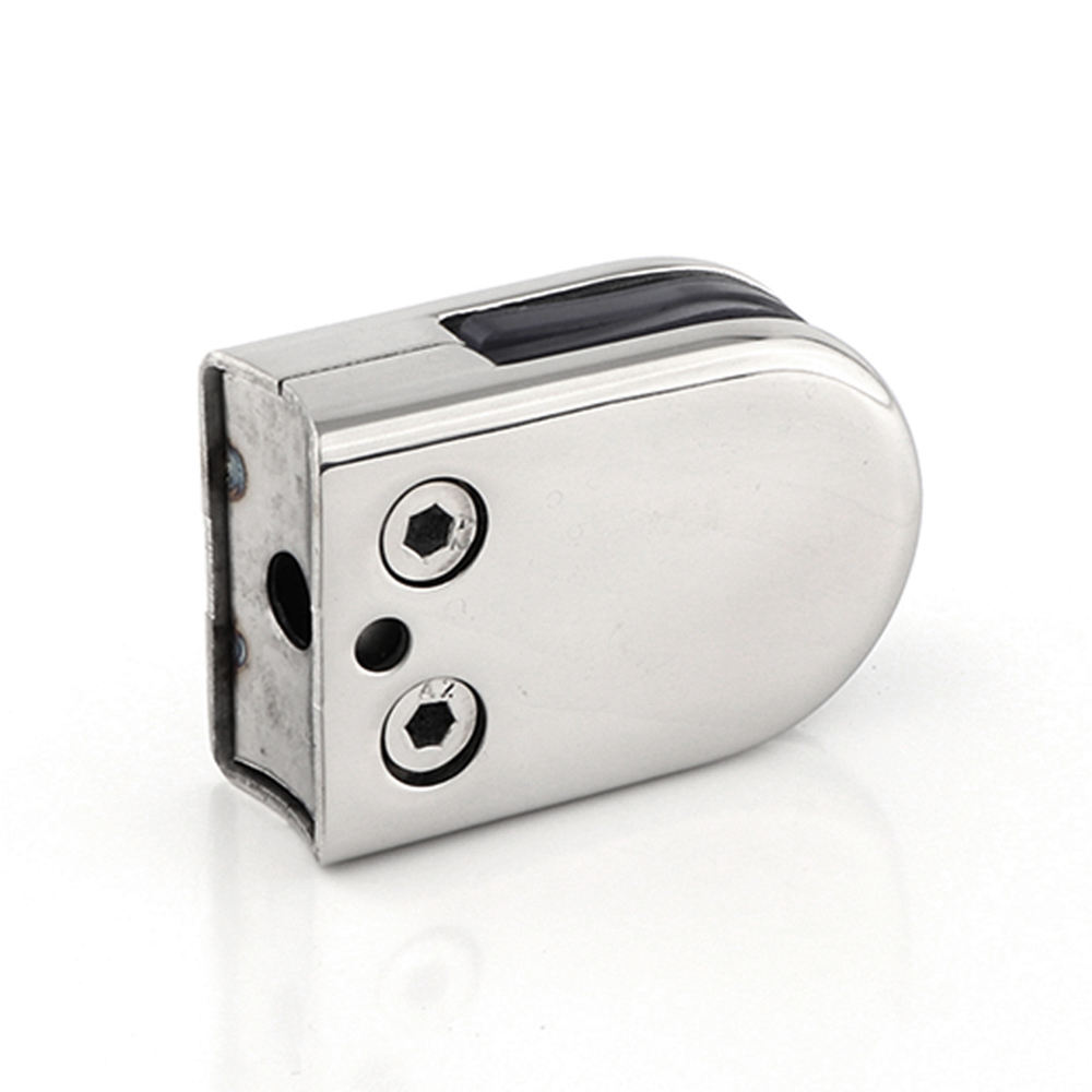 High Quality Balustrade Stair Handrail Glass Fitting 304 316 Clip to Clip Glass Holder Glass Clamp