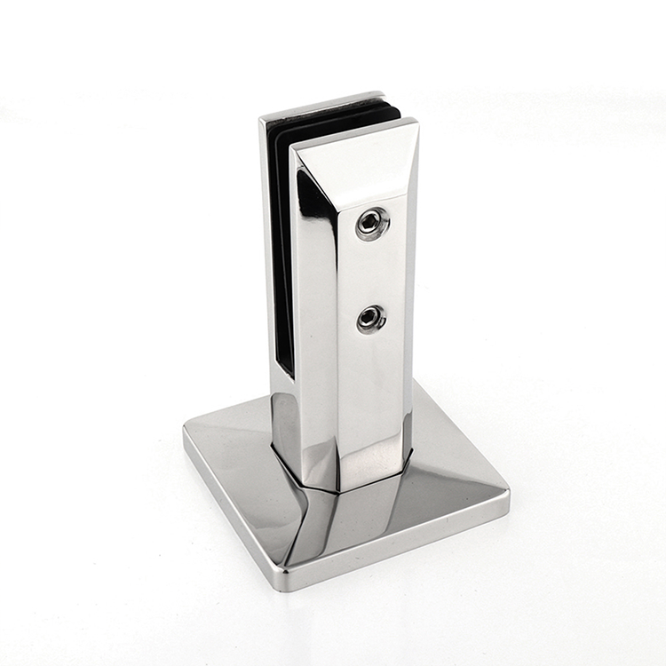 Floor Standing Stairs Balcony Pool Glass Spigots Per Glass Panel Post Balustrade Railing Clamp