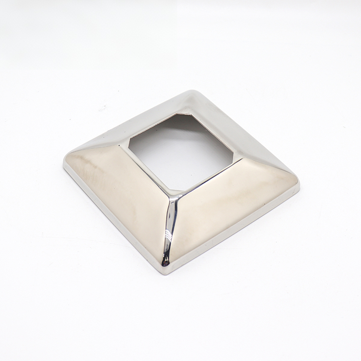 Modern Hotel 304 Stainless Steel Balustrade Handrail Cover for Square/Round Pipe Posts Mirror/Satin Finish Easy Installation