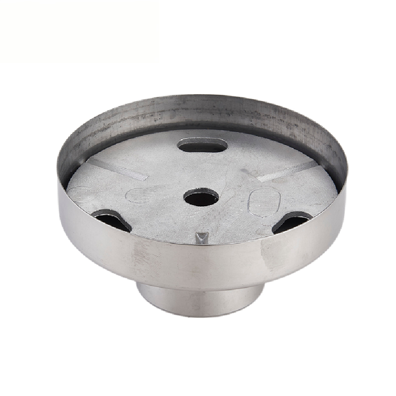 304 316 Stainless Steel Modern Handrail Fittings Satin Finish Balustrade Railing Post Floor Mounted Base Plate Flange Deck Wall