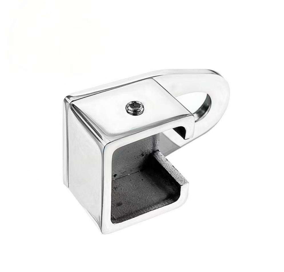 Stainless Steel Top Rail Bracket Wall Mount Flange