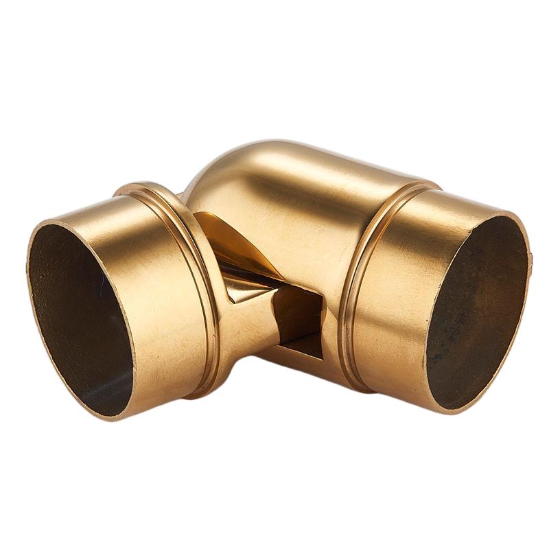 Modern 316/304 Stainless Steel Staircase Railing Balustrades Connector Fittings Mirror/Satin Finish High Quality