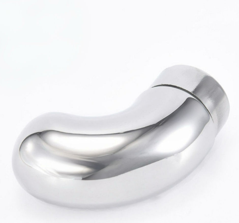New Design Stainless Steel Cable Railing Satin Staircase Handrail Precision Casting Pipe Accessories Elbow Decorative End Caps
