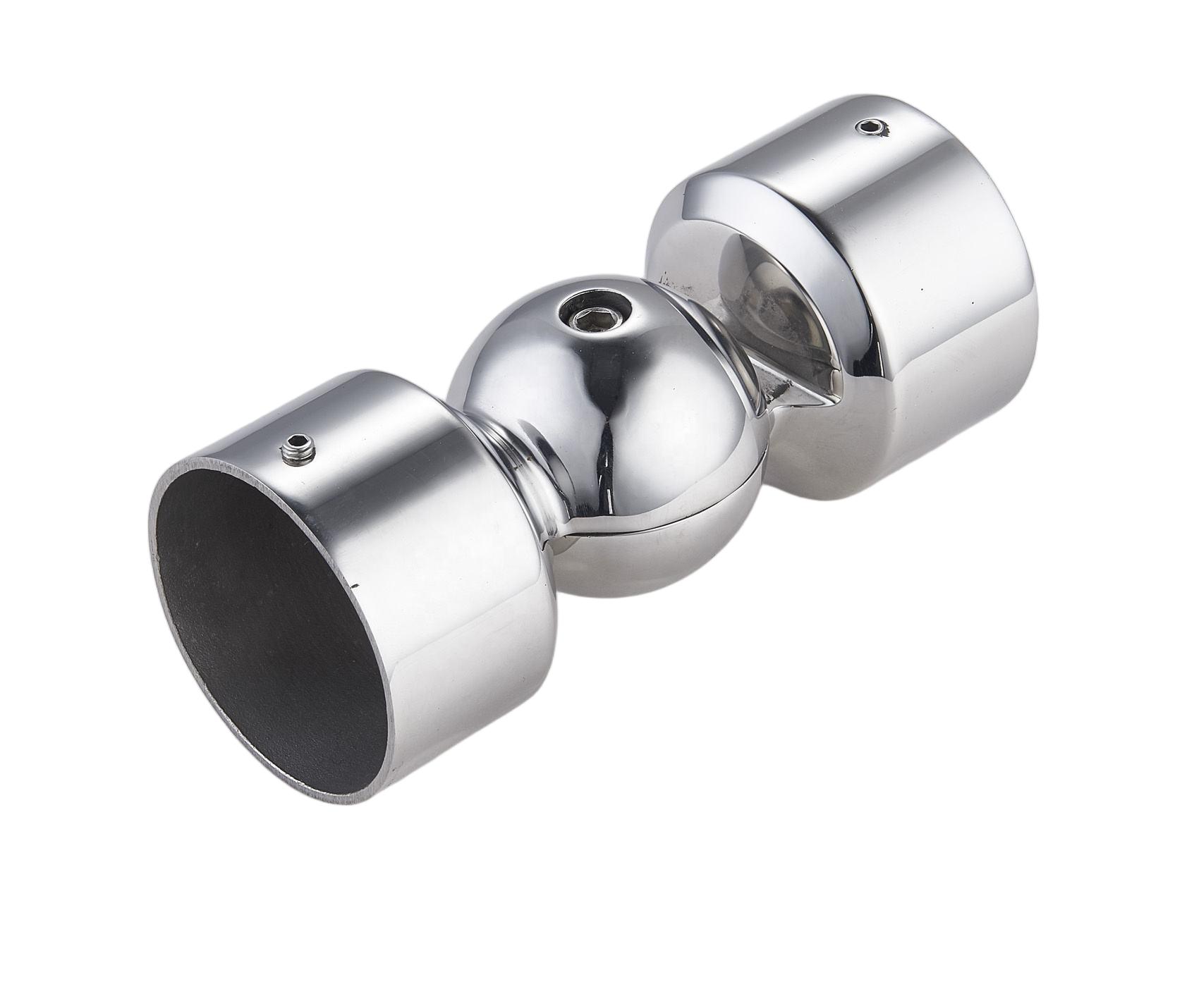 Modern 316/304 Stainless Steel Staircase Railing Balustrades Connector Fittings Mirror/Satin Finish High Quality
