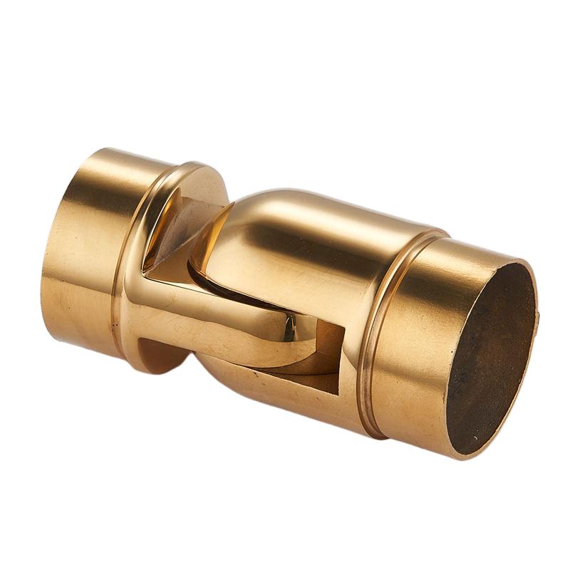 Modern 316/304 Stainless Steel Staircase Railing Balustrades Connector Fittings Mirror/Satin Finish High Quality