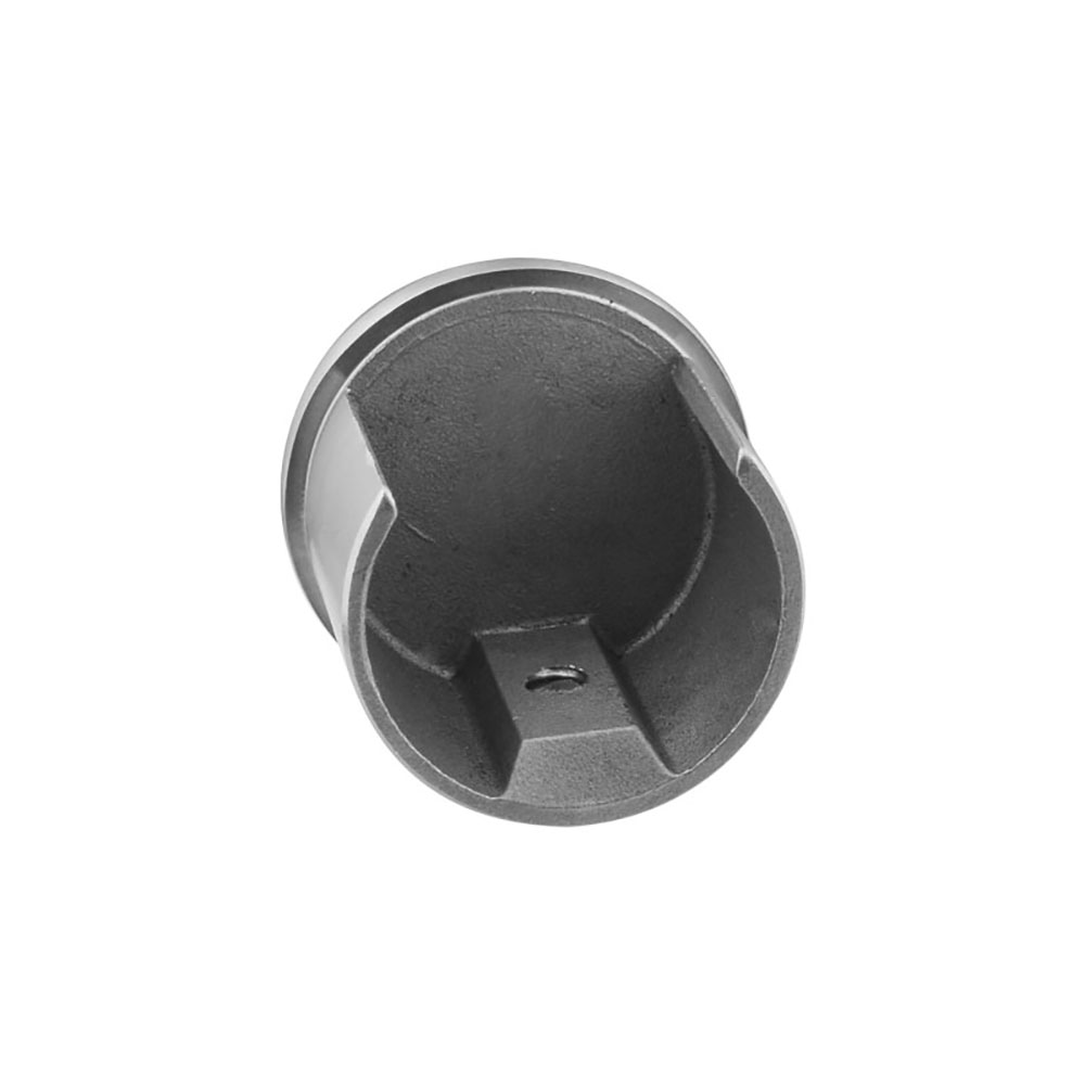 Modern Glass Frameless Balcony Staircase Handrail Slot Pipe Railing End Cap Slotted Tube Fitting Decorative Cover Deck