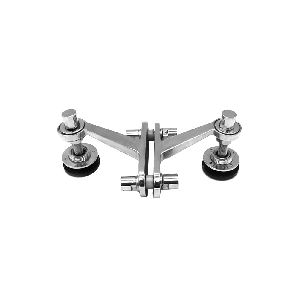 Hot Sale Stainless Steel Point Fixing Glass Curtain Walls Spider System K/T Spider Mirror Satin Finish Glass Facade Canopy