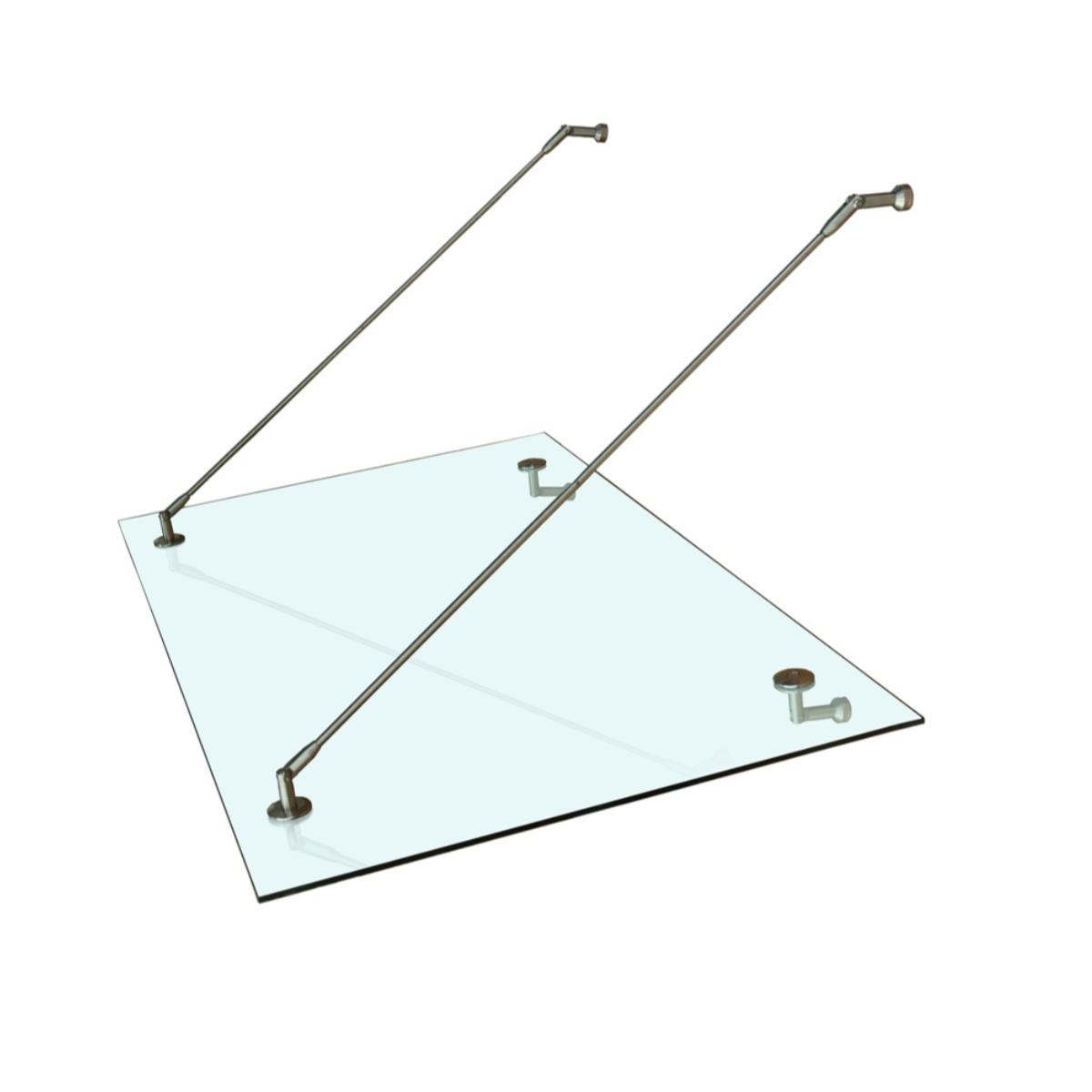 Economic Stainless Steel Window Awning Hardware Kit Glass Canopy Fittings for Glass Canopy Glass Awning Door Canopy