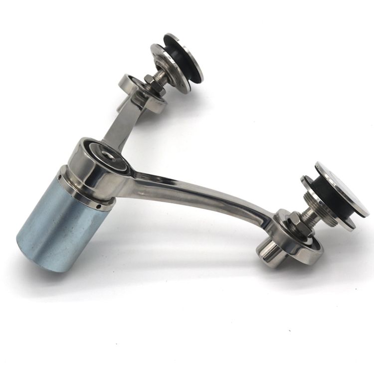 High Quality 90 Degree Curtain Wall Glass Spider Accessories Suitable for Building Glass Wall