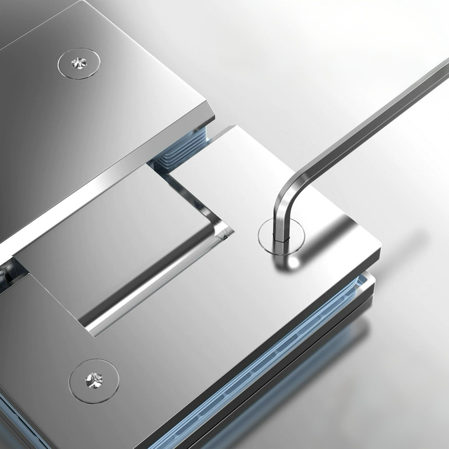 90 Degree Glass Shower Door Hinge Brass Enclosure Accessories Stainless Steel 180 Degree Adjustable Door Glass Hinge