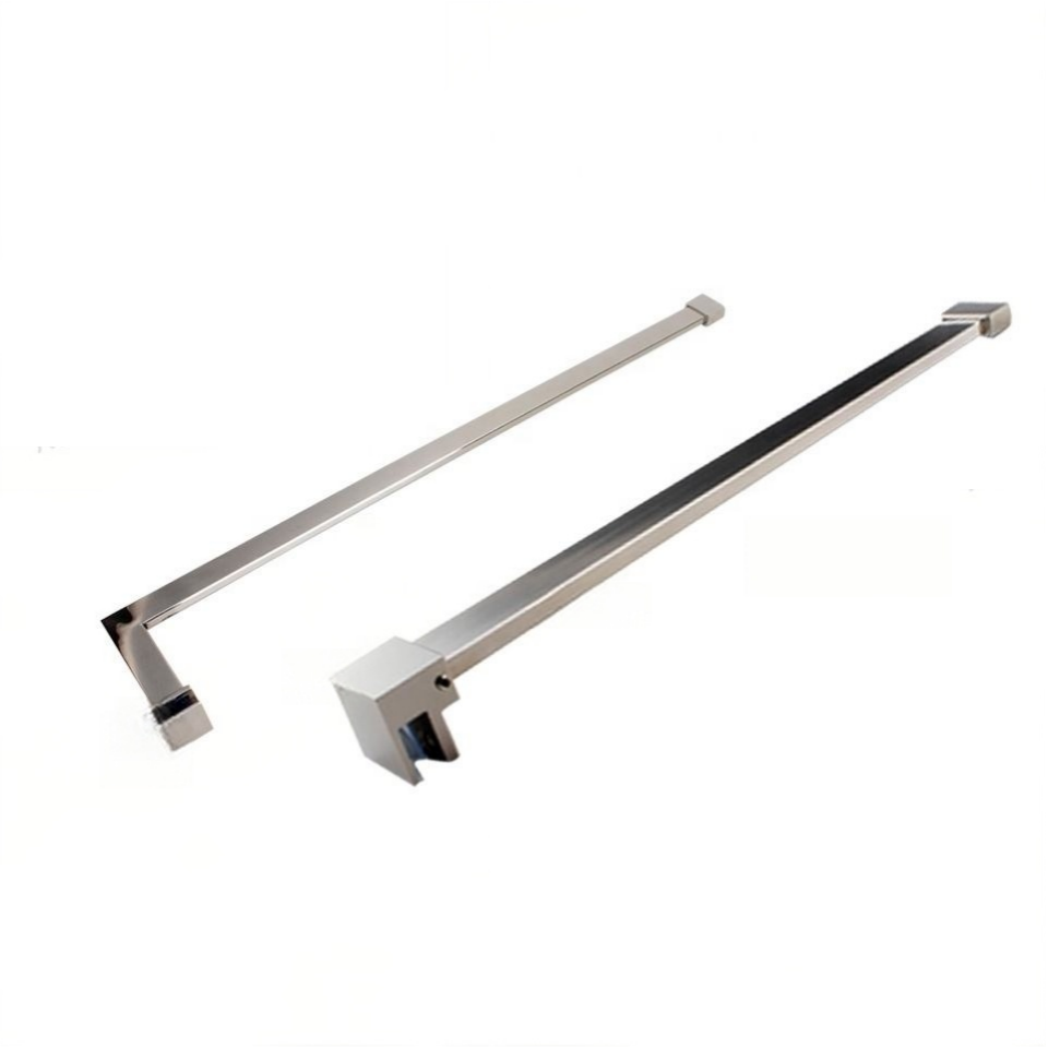 Modern Style Frameless Tempered Glass Door Accessories for Shower Sliding System Folding Glass Bathroom Door Window Accessories