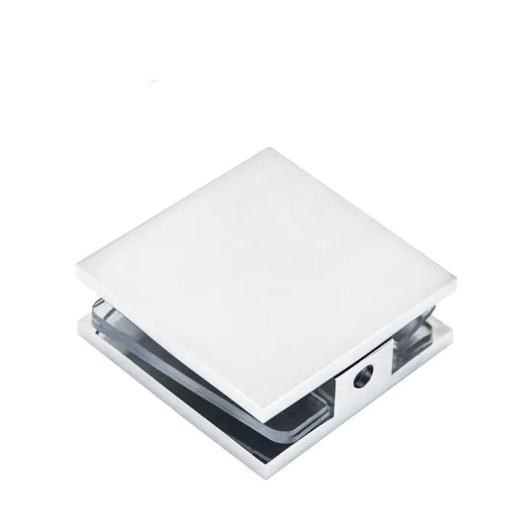 Clips Corner Clamp Glass L Brackets Hinge Shower Clamps Tempered Glass Mount Corner Bathroom Door 90 Degree Glass Clamp