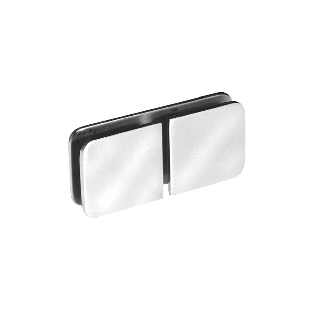 Hot Sale 180 Degree Stainless Steel Glass to Glass Clip for Shower Enclosure Shower Doors Glass Fitting Bathroom