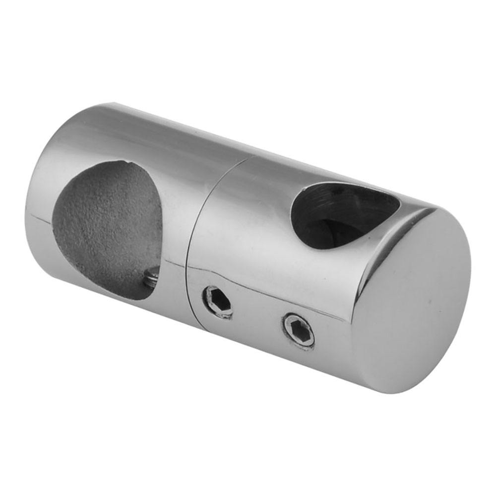 Stainless Steel Round Crossbar Holder /Support for Cross Rod on Baluster Post/connector for Pipe Railing