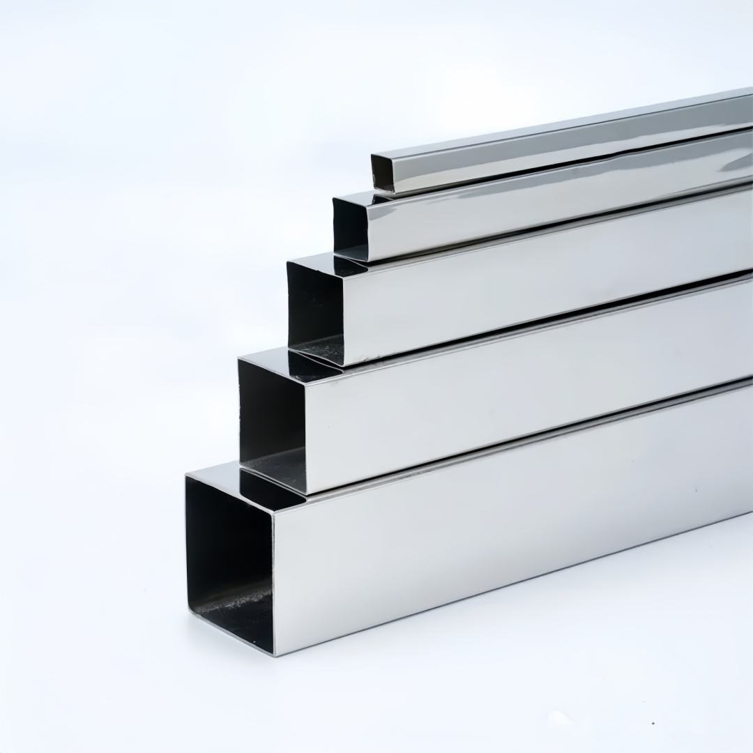 Stainless Steel square Pipe 201 202 304 316 Stainless Steel Tube  Satin Brush Stainless Steel Pipe